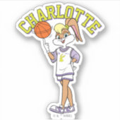 ローラのバスケットボールスピン シール (正面)