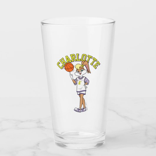 ローラのバスケットボールスピン タンブラーグラス (正面)