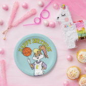 ローラのバスケットボールスピン ペーパープレート (パーティー)