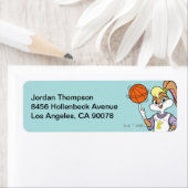 ローラのバスケットボールスピン ラベル (インサイチュ)