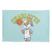 ローラのバスケットボールスピン 枕カバー (裏面)