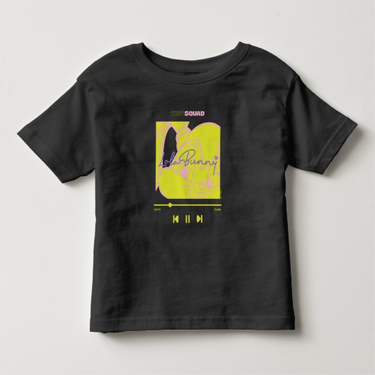 ローラのミュージックプレーヤー トドラーTシャツ (正面)