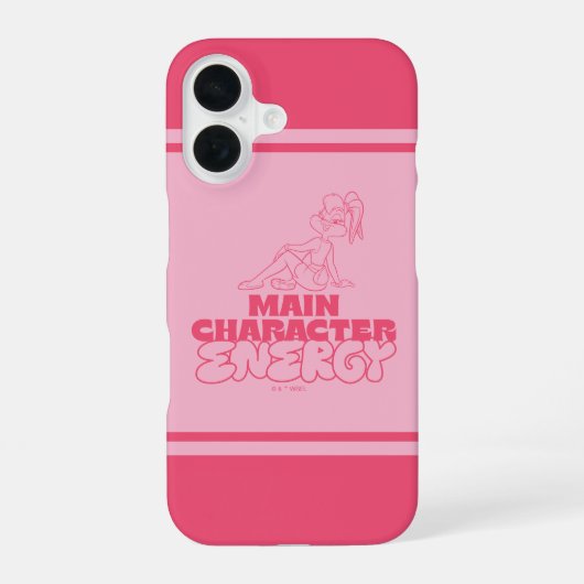 ローラの主役エネルギー iPhone 16ケース (裏面)