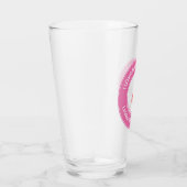 ローラの希望の救助- I愛私の救助犬ガラス タンブラーグラス (右)