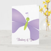 ローラの美しい蝶 カード (黄色い花)