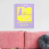 ローラの音楽プレーヤー キャンバスプリント (インサイチュ (リビング))