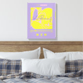 ローラの音楽プレーヤー キャンバスプリント (インサイチュ (寝室))