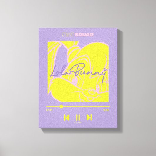 ローラの音楽プレーヤー キャンバスプリント (正面)