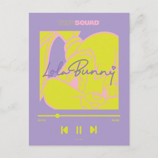 ローラの音楽プレーヤー ポストカード (正面)