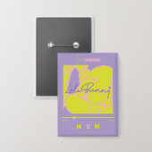 ローラの音楽プレーヤー 缶バッジ (正面/裏面)