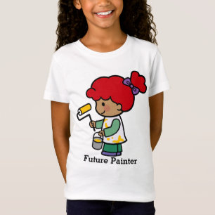 ローラを持つ未来の画家アーティスト Tシャツ
