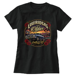 ローライダーとオールディーズ Tシャツ