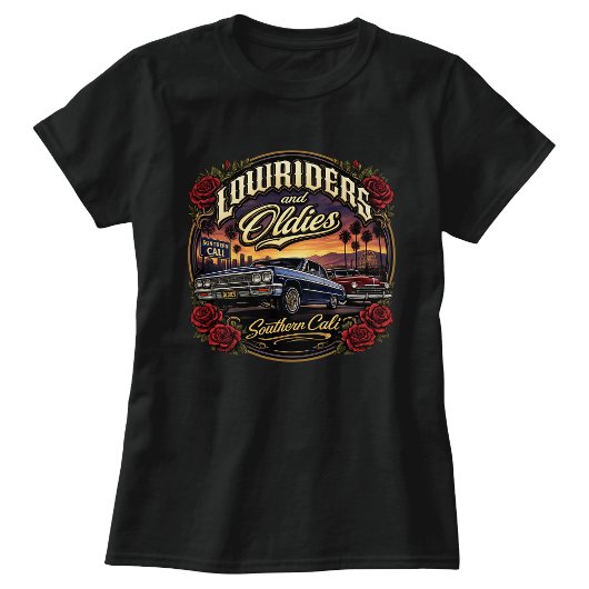 ローライダーとオールディーズ Tシャツ