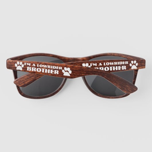ローライダーの兄弟です サングラス (裏面)