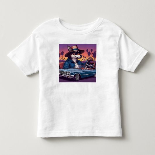 ローライダーウルフィー トドラーTシャツ (正面)