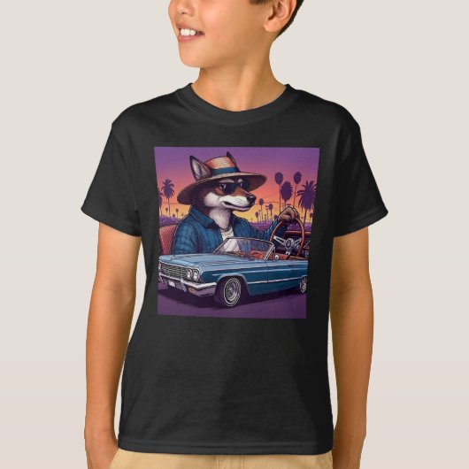 ローライダーウルフィー Tシャツ (正面)