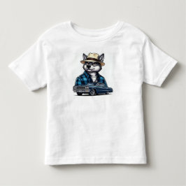 ローライダーウルフ トドラーTシャツ