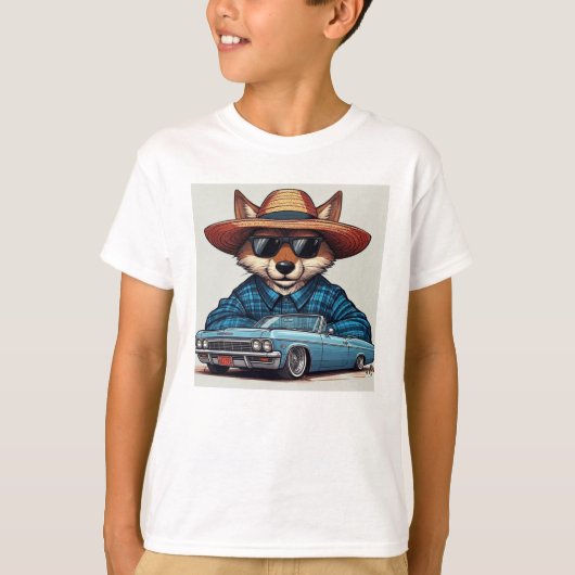 ローライダーフォックス Tシャツ (正面)