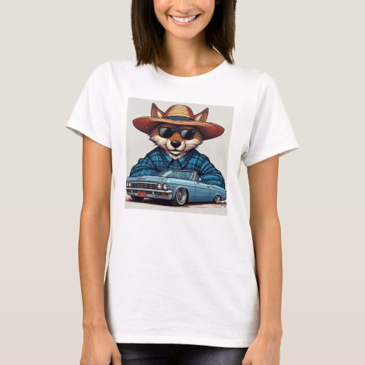 ローライダーフォックス Tシャツ (正面)