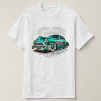 ローライダーボムシボレーChevyローライダーアート Tシャツ