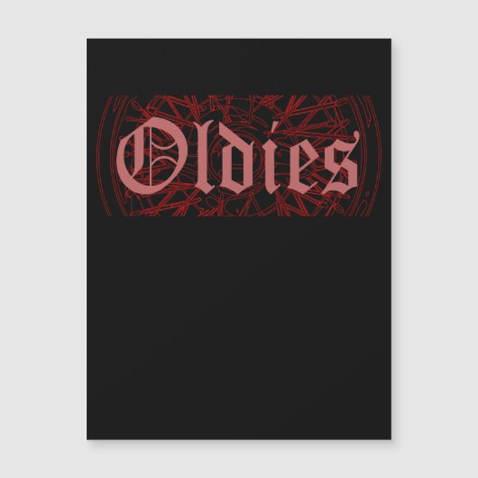 ローライダーリムオルドイズ旧校時代 マグネット招待状 (正面)