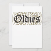 ローライダーリムオールディズオールドスクールローライダー 招待状 (正面)