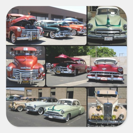 ローライダー爆弾のシール スクエアシール (正面)