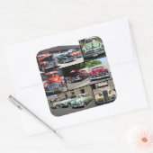 ローライダー爆弾のシール スクエアシール (封筒)