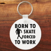 ローラカッコいいスケートデザイン キーホルダー (正面)