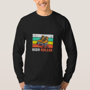 ローラクールディスコレトロパーティー70、80s高ロール tシャツ