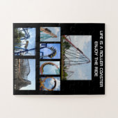 ローラコースターの配列 ジグソーパズル (横)