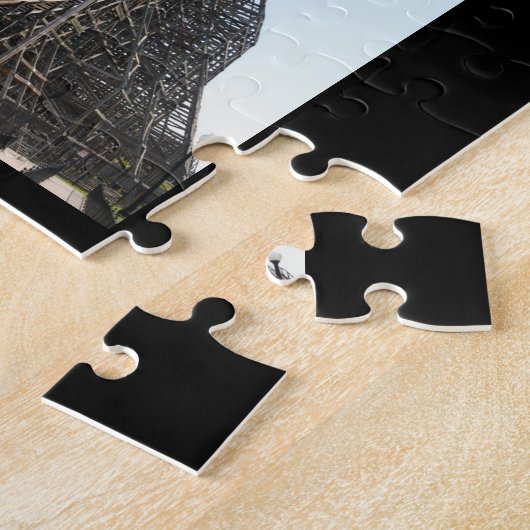 ローラコースターの配列 ジグソーパズル (側面)