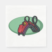 ローラコースターテーマパークライドナプキンス スタンダードランチョンナプキン (正面)