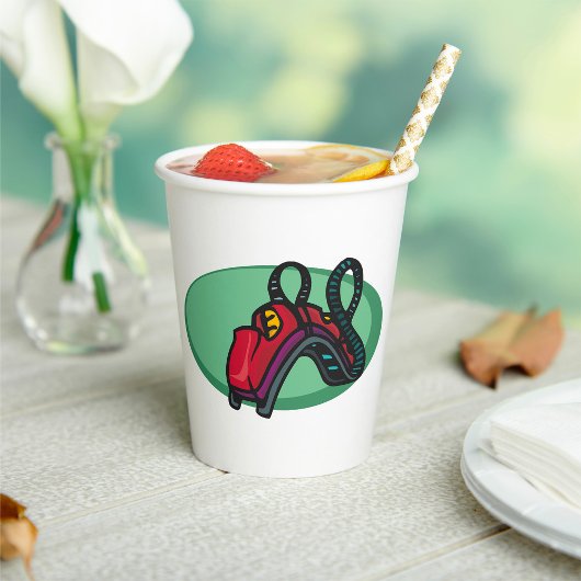 ローラコースターテーマパークライド 紙コップ