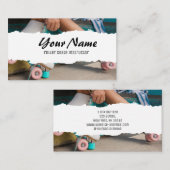 ローラスケートインストラクター 名刺 (正面/裏面)