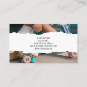 ローラスケートインストラクター 名刺 (裏面)