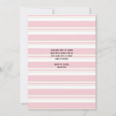 ローラスケートスケートで滑るカスタム誕生日 招待状 (裏面)