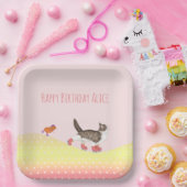 ローラスケートペッツスクエア紙パーティープレート ペーパープレート (パーティー)