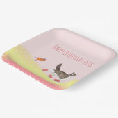 ローラスケートペッツスクエア紙パーティープレート ペーパープレート (傾斜あり)