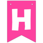 ローラスケートレインボーハッピーバースデーバナー バンティングフラッグ (第2の旗)