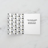 ローラスケート卒業パーティースケートで滑るリンクブラック 招待状 (内部)