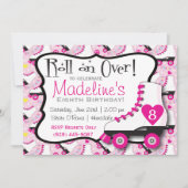 ローラスケート招待状#2 招待状 (正面)