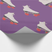 ローラスケート模様包み紙 ラッピングペーパー (角)