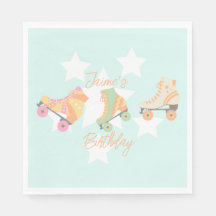 ローラスケート誕生日パステルスターズ