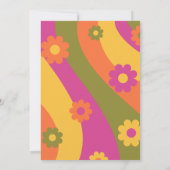 ローラスケート誕生日招待状 |レトロスケート 招待状 (裏面)