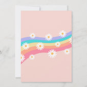 ローラスケートGroovyレトロ誕生日招待状 招待状 (裏面)