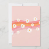 ローラスケートGroovyレトロ誕生日招待状 招待状 (裏面)