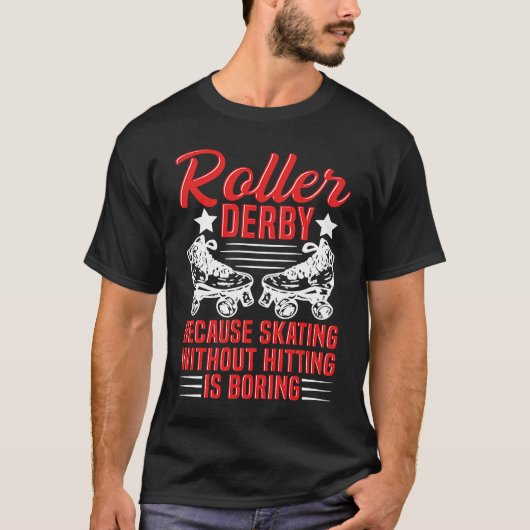 ローラダービー引用文用ローラダービー装置 Tシャツ (正面)