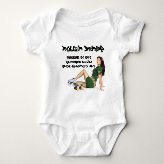 ローラダービー… ベビーボディスーツ (正面)