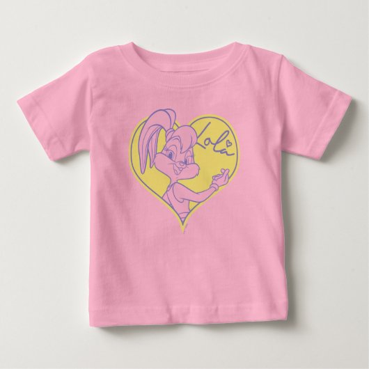 ローラハートシグネチャー ベビーTシャツ (正面)